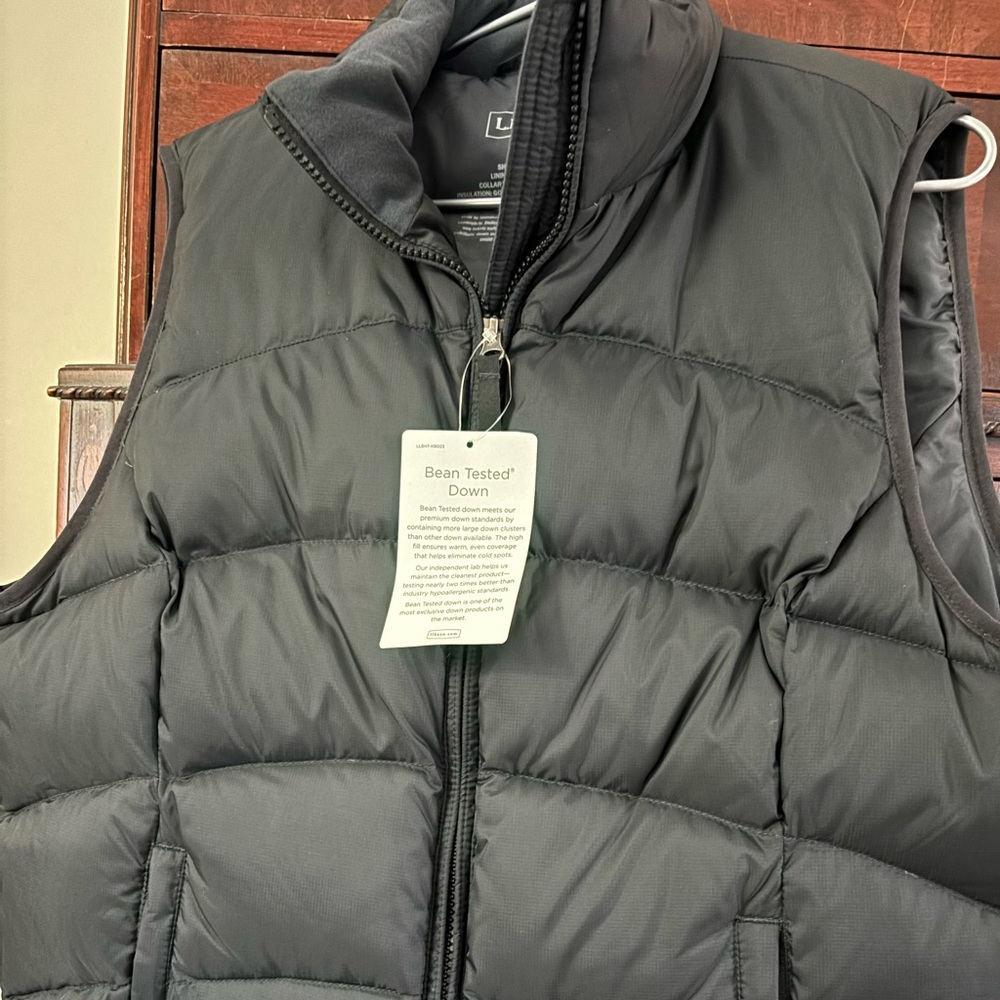 LL Bean puffer vest